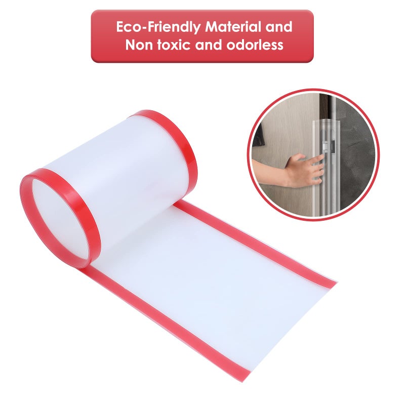 Angloria Door Pinch Guard Baby Proofing  Door Hinge Cover  Door Protector for Kids Finger Safety  Door Finger Pinch Guards Heavy Duty  Door jam Shield - Image 4